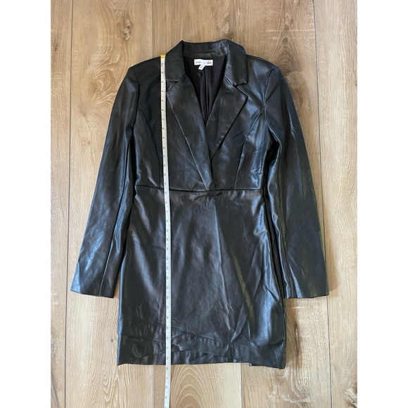 Express Vegan Leather Blazer Dress by Negin Mirsalehi - Picture 10 of 14
